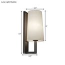 GobekUsa Modern Cone Wall Sconce in Chrome for Bedside Lighting