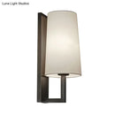 GobekUsa Modern Cone Wall Sconce in Chrome for Bedside Lighting