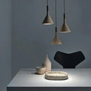 GobekUsa Concrete Pendant Lights: Nordic Modern LED E27 Industrial Lamp for Home Decor