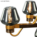 GobekUsa Modern Conical Porch Wall Mount Glass Light Fixture with 1-Light