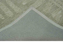 Modern Contemporarry Olive and Ivory Hand Tufted Custom Made wool rug