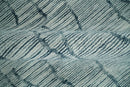 Modern Contemporary Multi Size Woolen White and Blue Hand Tufted Area Rug