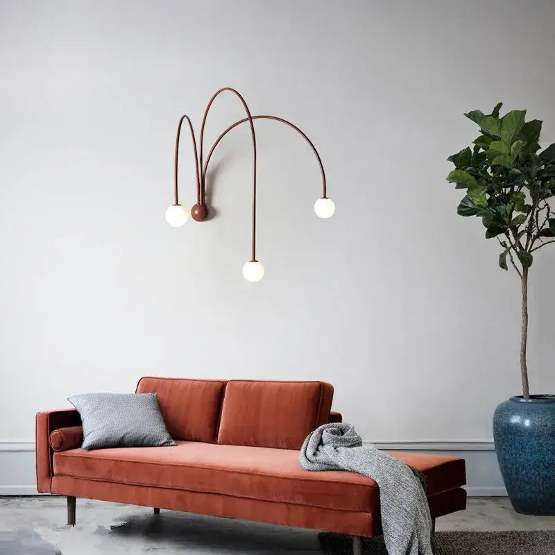 GobekUsa Branch Glass Wall Lamp for Modern Living Room and Bedroom, photo 5 of 9