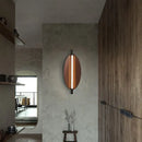 GobekUsa Brown Metal Leaf Wall Sconce 3000K Modern Lamp for Home, Parlor, Bedroom