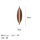 GobekUsa Brown Metal Leaf Wall Sconce 3000K Modern Lamp for Home, Parlor, Bedroom