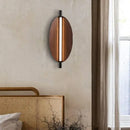 GobekUsa Brown Metal Leaf Wall Sconce 3000K Modern Lamp for Home, Parlor, Bedroom