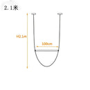 GobekUsa Leather Belt Chandelier: Modern Glass Tube Designer Lighting for Home, Restaurant & Villa
