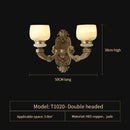 GobekUsa All Copper Jade Chinese Chandelier: Modern & Simple Living Room Lighting