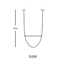 GobekUsa Bell Pendant Light: Retro Design Minimalist Lamp for Office Loft