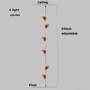 GobekUsa LED Belt Chandelier Pendant Light for Dimmable Indoor Lighting in Living Room