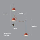GobekUsa LED Belt Chandelier Pendant Light for Dimmable Indoor Lighting in Living Room