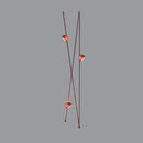 GobekUsa LED Belt Chandelier Pendant Light for Dimmable Indoor Lighting in Living Room