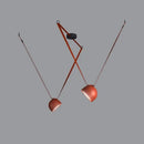 GobekUsa LED Belt Chandelier Pendant Light for Dimmable Indoor Lighting in Living Room