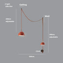 GobekUsa LED Belt Chandelier Pendant Light for Dimmable Indoor Lighting in Living Room