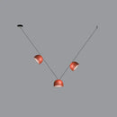 GobekUsa LED Belt Chandelier Pendant Light for Dimmable Indoor Lighting in Living Room