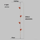 GobekUsa LED Belt Chandelier Pendant Light for Dimmable Indoor Lighting in Living Room