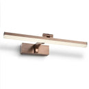 GobekUsa Swingable Minimalistic LED Vanity Wall Light: Aluminum Linear Fixture