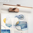 GobekUsa Swingable Minimalistic LED Vanity Wall Light: Aluminum Linear Fixture