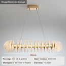 GobekUsa Coral Flower Crystal Chandelier: Modern Luxury LED Pendant Lighting for Home