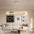 GobekUsa Coral Flower Crystal Chandelier: Modern Luxury LED Pendant Lighting for Home