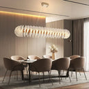 GobekUsa Coral Flower Crystal Chandelier: Modern Luxury LED Pendant Lighting for Home