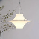 GobekUsa Cream Acrylic UFO Pendant Light: Modern Home Decor Hanging Lamp
