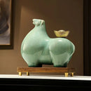 GobekUsa Horse Sculpture Figurine for Home Decor & Tabletop Ornament