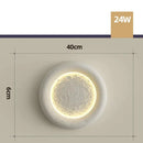 GobekUsa Cream Breeze Moon Ceiling Lamp: Simple, Warm Lighting for Master Bedroom & Study