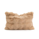 Modern cream brown coffee pillowcase living room textured cushion cover by Decorbites