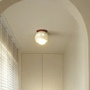 GobekUsa Glass Iron LED Ceiling Lamp Light Fixtures Modern Home Decoration