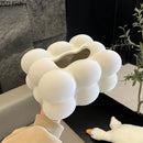 GobekUsa Cloud Ceramic Tissue Box - White Porcelain Desk Decoration