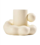 GobekUsa Cotton Candy Ceramic Cup & Saucer Set for Coffee, Tea, Milk, Juice