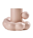 GobekUsa Cotton Candy Ceramic Cup & Saucer Set for Coffee, Tea, Milk, Juice