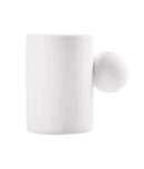 GobekUsa Cotton Candy Ceramic Cup & Saucer Set for Coffee, Tea, Milk, Juice
