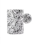 GobekUsa Cotton Candy Ceramic Cup & Saucer Set for Coffee, Tea, Milk, Juice