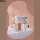 GobekUsa Cotton Candy Ceramic Cup & Saucer Set for Coffee, Tea, Milk, Juice