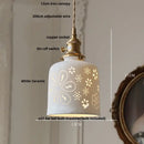 GobekUsa Ceramic LED Pendant Lights Modern Nordic Indoor Hanging Lamp