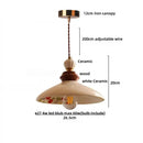 GobekUsa Ceramic LED Pendant Lights Modern Nordic Indoor Hanging Lamp