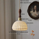 GobekUsa Ceramic LED Pendant Lights Modern Nordic Indoor Hanging Lamp