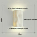 GobekUsa Double LED Wall Lamp Sconce Bedside Reading Modern Nordic Decor Mirror Light