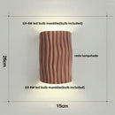 GobekUsa Double LED Wall Lamp Sconce Bedside Reading Modern Nordic Decor Mirror Light