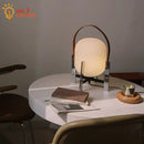 GobekUsa Designer Metal Glass Art Table Lamp LED E27 Modern Light Fixtures for Home or Office