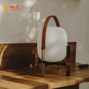 GobekUsa Designer Metal Glass Art Table Lamp LED E27 Modern Light Fixtures for Home or Office