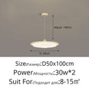 GobekUsa Cream Style LED Ceiling Lights - Modern, Simple, Atmospheric Lighting for Home