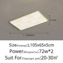 GobekUsa Cream Style LED Ceiling Lights - Modern, Simple, Atmospheric Lighting for Home