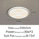 GobekUsa Cream Style LED Ceiling Lights - Modern, Simple, Atmospheric Lighting for Home