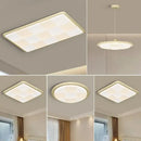 GobekUsa Cream Style LED Ceiling Lights - Modern, Simple, Atmospheric Lighting for Home
