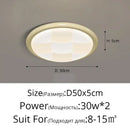 GobekUsa Cream Style LED Ceiling Lights - Modern, Simple, Atmospheric Lighting for Home