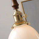 GobekUsa Glass Copper LED Pendant Lights for Modern Style Dining Kitchen Bedroom