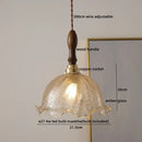 GobekUsa Glass Copper LED Pendant Lights for Modern Style Dining Kitchen Bedroom
